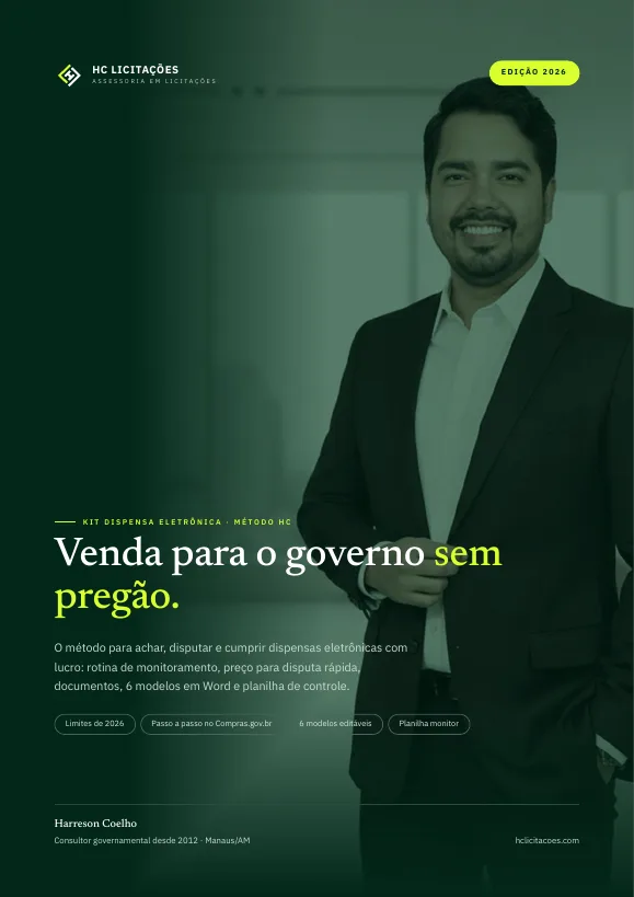 Capa do Kit Dispensa Eletrônica